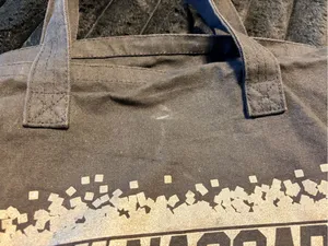 Nascar Black Tote with White Logo thumbnail 4