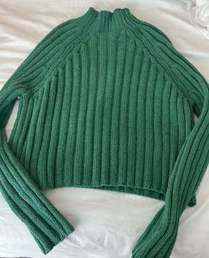 Outfitters Green Turtleneck thumbnail 3