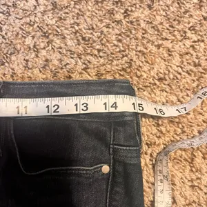 Athleta Women Size‎ 2 Black Wash Denim Straight Leg Jeans Pants thumbnail 3