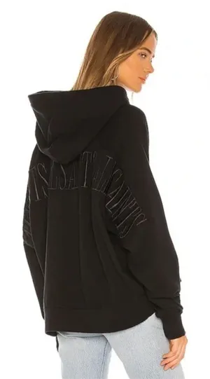 All Saints Black Hoodie XS Talon Logo thumbnail 1