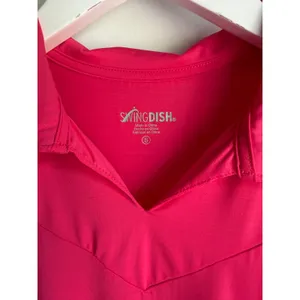 NWT SwingDish Golf Dress Set Small Pink Tennis Pickleball Shorts thumbnail 5