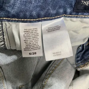 Lucky Brand Blue Jean Shorts The Roll Up Womens 6/28 Mid Rise Regular Wash Denim thumbnail 15