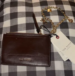 Ted Baker Lucky Leather Wallet Brown Card Wallet NWB thumbnail 1