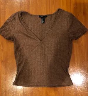 Forever 21 Brown Top thumbnail 1