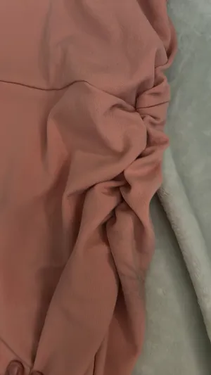 Pretty Garden Pink One-Shoulder Shoulder Tie Dress thumbnail 4