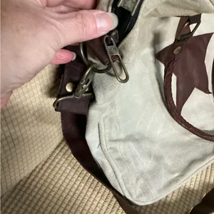 Primitive Star canvas purse/tote Bag thumbnail 6