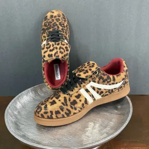 Streetwear Edgy Steve Madden Women Madrid Leopard Sneaker Size 7.5 Bujee Glam thumbnail 11