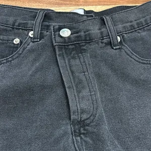 Princess Polly Black Denim Shorts thumbnail 5