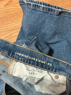 American Eagle Low-Rise Baggy Ultra Wide-Leg Jean Size 4 Regular thumbnail 6