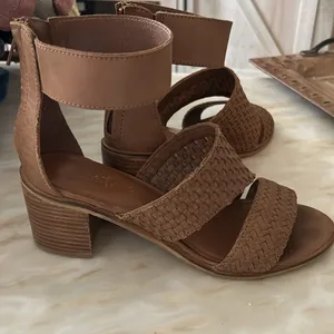 Diba True‎ Can’t Wait Sandal Women’s Size 8 Shoe Woven Brown Tan Leather thumbnail 9