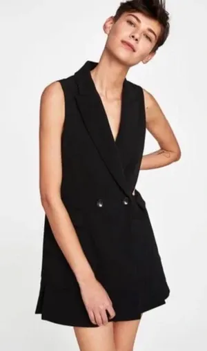 ZARA Vest Dress thumbnail 1