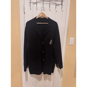 Ralph Lauren Black Knit Sweater No Size thumbnail 3