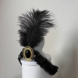 Flapper Dress Black Size M thumbnail 6