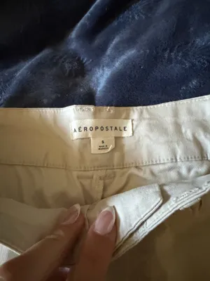 Aeropostale Skirt Mini Pleated Tan thumbnail 4