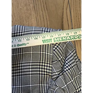 Vintage Stirling‎ Cooper Checkered Blazer Jacket Size 8 Business thumbnail 6