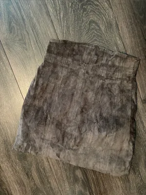 Express Suede Leather Panel Mini Skirt in Brown XS thumbnail 2