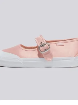 NEW Vans Mary Jane Ballet Chintz Rose Canvas adjustable Sneaker M-7 W8.5 thumbnail 5