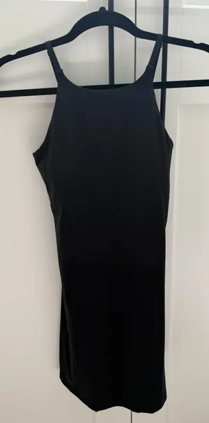 lululemon black high neck align dress thumbnail 1