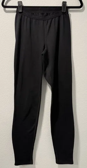 Patagonia Size-S Womens Leggings‎ Black Capilene Baselayer Performance thumbnail 1