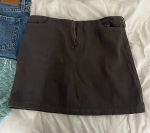Princess Polly Grey Skirt  thumbnail 1