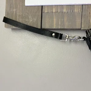 Dooney & Bourke Flap “DB” Wallet Wristlet- approx 6.5”/4.25”/1.25” thumbnail 6