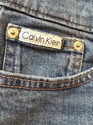 Calvin Klein Blue Women's High-Rise Denim Shorts thumbnail 6