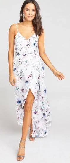 Show Me Your Mumu Bouquet Beauty Wrap Dres thumbnail 1