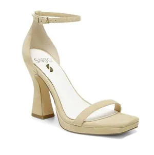 SARTO by Franco Sarto Womens 8.5 Dolores Ankle Strap Leather Sandal NEW thumbnail 1