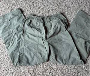 Love Tree Olive Green Wide-Leg Pull-On Pants thumbnail 1