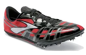 Brooks PR Sprint‎ 3 Track Shoe, Red/Black/Silver A12 thumbnail 1