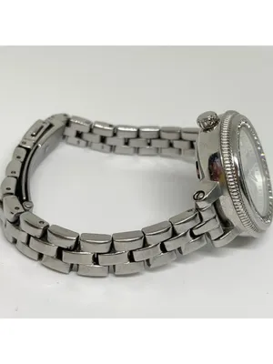 Fossil Quartz women date Watch AM4352 Bridgette all Stainless Steel 28mm running thumbnail 5
