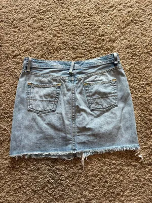 Y2K 2000's Polo Ralph Lauren denim Gigi mini skirt thumbnail 5