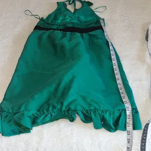 Tibi‎ Ruffle Halter Wrap Dress Green Size 6 thumbnail 10