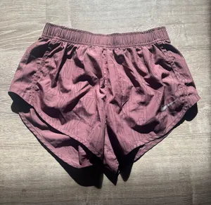 Nike Maroon Running Shorts thumbnail 1