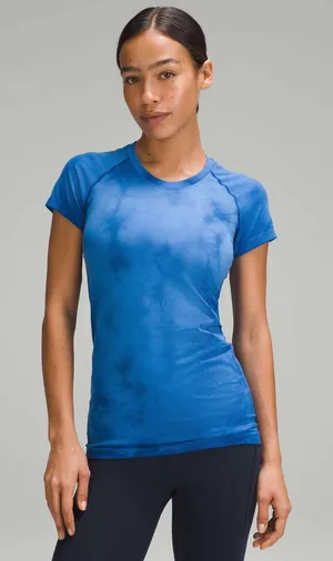Lululemon blue marble swiftly tech thumbnail 1
