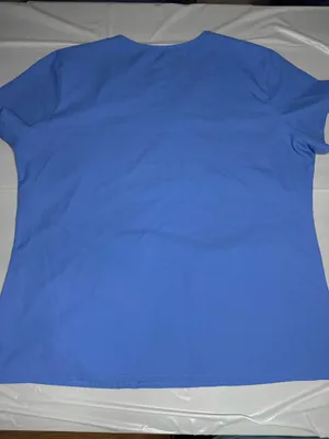 Med Couture Ceil Blue Short Sleeve Scrub Top Size 2XL thumbnail 3