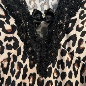 George Animal Print Dress with Lace Detail thumbnail 3