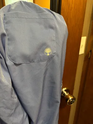 Healing Hands Scrub Pants Straight Leg Medium Ceil Blue thumbnail 4