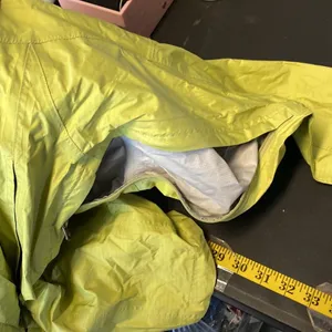 Marmot sherbet hooded rain jacket vented Gorpcore granola camping hiking outdoor- love so much just a little small thumbnail 12