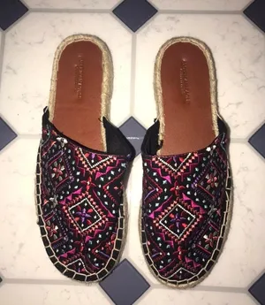 American Eagle Aztec Embroidered Espadrilles thumbnail 1
