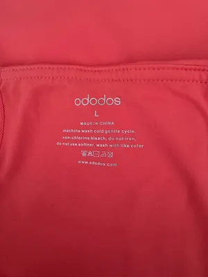 Ododos Women's Athletic Skort Pink Size L Activewear Short with Pockets thumbnail 5