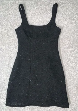 H&M Tweed Mini Dress thumbnail 1