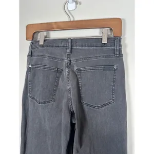 7 For All Mankind Alexa Jeans Women 27 Washed Black Minimalist Straight Leg thumbnail 6