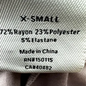 Varley Iowa Sweat Pant Cigarette High DoubleSoft Jersey Pocket Raindrops XS thumbnail 4