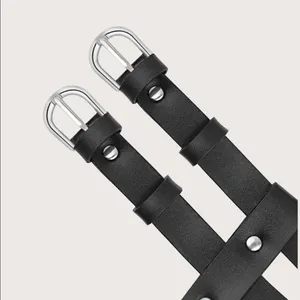 Harness Shoulders Double Belt New Bondage thumbnail 4