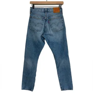 Levi’s Premium 100% Cotton Rigid 501 Skinny Distressed Jeans - Size 25x28 thumbnail 2