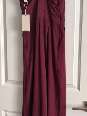 HALARA Plum Wide-Leg Jumpsuit thumbnail 4