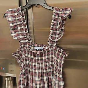 💕HILL HOUSE💕 Ellie Nap Dress ~ Multi-Color Tartan Plaid Print Large thumbnail 13