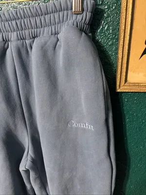 Comfrt Blue Sweatpants Joggers Sz XS thumbnail 2