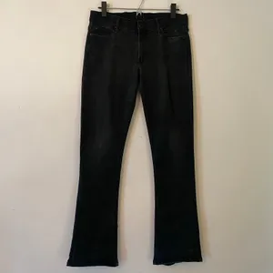 Mother Denim The Runway Flare Bootcut Jeans 9 Lives Black Wash Women's size 30 thumbnail 2